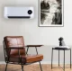 Fan Electric Heater with Remote Control, 1000W/2000W