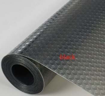 Anti-Slip Drawer and Cabinet Mat, Black/Transparent, 50x500 cm