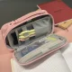 Maaleo Two-Compartment School Pencil Case, Pink