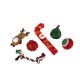 Purlov Christmas Dog Toy Set (6 pcs)