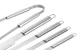 BBQ Grill Tool Set with Carrying Case, 10 Pieces