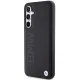 BMW Samsung Galaxy S23 FE Case Leather Hot Stamp, Black