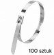 Stainless Steel Cable Ties 200 x 4.6 mm, 100 Pcs