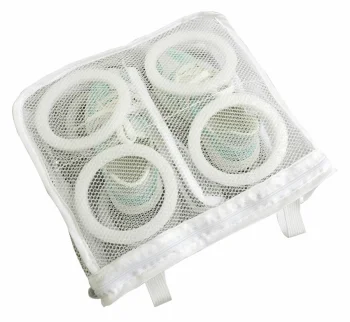 Mesh Shoe Washing Bag AG524C, White
