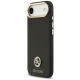 Guess Grained Strass Logo MagSafe Case for iPhone Air - Black