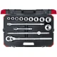 GEDORE red Socket Set 3/4\", 14-Piece, 22–50 mm (R78004014)