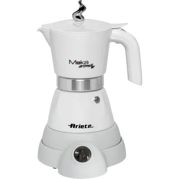 Ariete Moka Electric Espresso Maker, White
