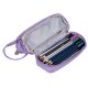 Maaleo 24518 Four-compartment Extendable Pencil Case, Purple