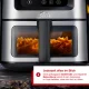 Solis Air Fry & Dry XL 8200 Air Fryer, 7.5L, Silver/Black