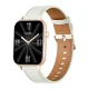 Colmi C28 Smartwatch, Gold / White Leather