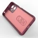 Hurtel Magic Shield Case for Xiaomi Redmi Note 12 5G / Poco X5 5G, Burgundy