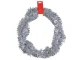 Christmas Tree Tinsel Garland 2m, Diameter ~7cm, Silver