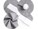 Christmas Chair Covers Santa Hat, 6 pcs, Grey