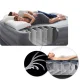 INTEX 64150ND Double Air Mattress with Pump 203x152x25cm, Navy Blue