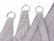 Dārza Ūdensizturīgs Saulessargs Markīze Bura Nojume Tents 4x3m, Pelēks | Garden Patio Waterproof Sun Shade Sail...
