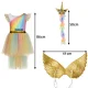 Kruzzel 3-Piece Unicorn Costume for Girls 110-116 cm