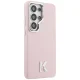 Karl Lagerfeld K Metal Logo MagSafe Case for Samsung Galaxy S26 Ultra - Pink
