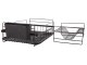 Dish Drying Rack Two-tier 2-Level Dish Dryer, Black