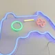 LED Neon Pad Lamp Gamepad Shape