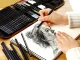 Professional Drawing and Sketching Art Set in Roll-up Case, 29 Pcs