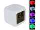 Chameleon LCD Alarm Clock and Thermometer