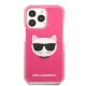 Apple iPhone 13 Pro Max 6.7\'\' Karl Lagerfeld Choupette Head Case Cover, Fuchsia