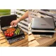 Blaupunkt GRS901 Electric Grill, 3-in-1 Contact Grill and Waffle Maker, black, silver