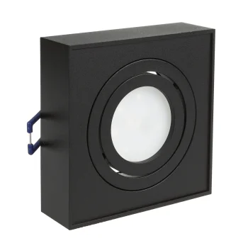 Maclean MCE464 B Recessed Spotlight for MR16/GU10, Black