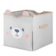 Nukido NK-408 2-in-1 Toy Storage Box and Play Mat, Grey