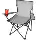 Trizand Folding Fishing Chair with Cover, Grey