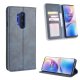 OnePlus 8 Pro Vintage Texture PU Leather Case Wallet Cover, Blue | Чехол Книжка Кабура для...