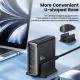 Tech-Protect DC80W-GAN 6-Port Charging Station 80W - Black