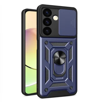 Hurtel Xiaomi POCO C65 / Redmi 13C Case Hybrid Armor Camshield, Blue