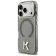 Karl Lagerfeld IML K Head Logo MagSafe Case for iPhone 17 Pro Max, Black