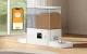 Rojeco 2-in-1 Pet Feeder and Water Fountain with WiFi, White