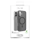 Puro Lightfeel Case for iPhone 17 with MagSafe, Transparent/Black