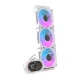 Liquid CPU Cooler Darkflash DH360D White v2, 360 mm, White
