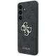 Guess Embossed 4G Ring Classic Logo MagSafe Case for Samsung Galaxy S26 FE - Black