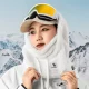 Qunature Arctic Velvet Ski Balaclava Size L - White