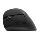 Delux M618ZD BT+2.4G Wireless Vertical Computer Mouse for Left-handed, Black