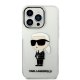 Apple iPhone 14 Pro Max 6.7\'\' Karl Lagerfeld Ikonik Karl Case Cover, Transparent