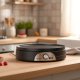 KADEN 1500W Electric Crepe Maker and Pancake Griddle with Reversible Non-Stick Plate