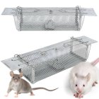 Large Humane Live Trap for Rats and Rodents, Metal Cage XXL