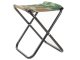 Compact Folding Camping Stool and Fishing Chair, Camo