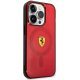 Ferrari iPhone 14 Pro Max Case Translucent MagSafe, Red