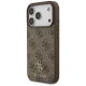 Guess 4G Small Classic Logo MagSafe Case for iPhone 17 Pro, Brown