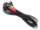 Maclean MCTV-824 Angled Mini Jack 3.5mm to 2RCA Cable, 1m, Black