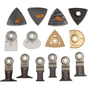 Fein Best of Starlock Renovation Multitool Accessory Set, 26 Pieces