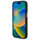 Guess Silicone Script Metal Logo & Frame Case for iPhone 16 Pro Max Black