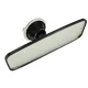 Wide-Angle Car Rearview Mirror with Suction Cup KX7655, Black